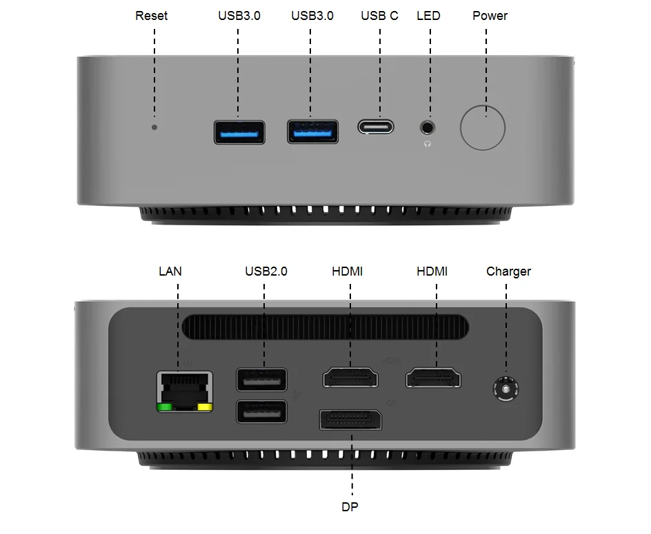 Goolton P70 win10 16GB/32GB RAM 512GB/1TB/2TB SSD  intel 11th gen 1165G7 core i7 mini pc