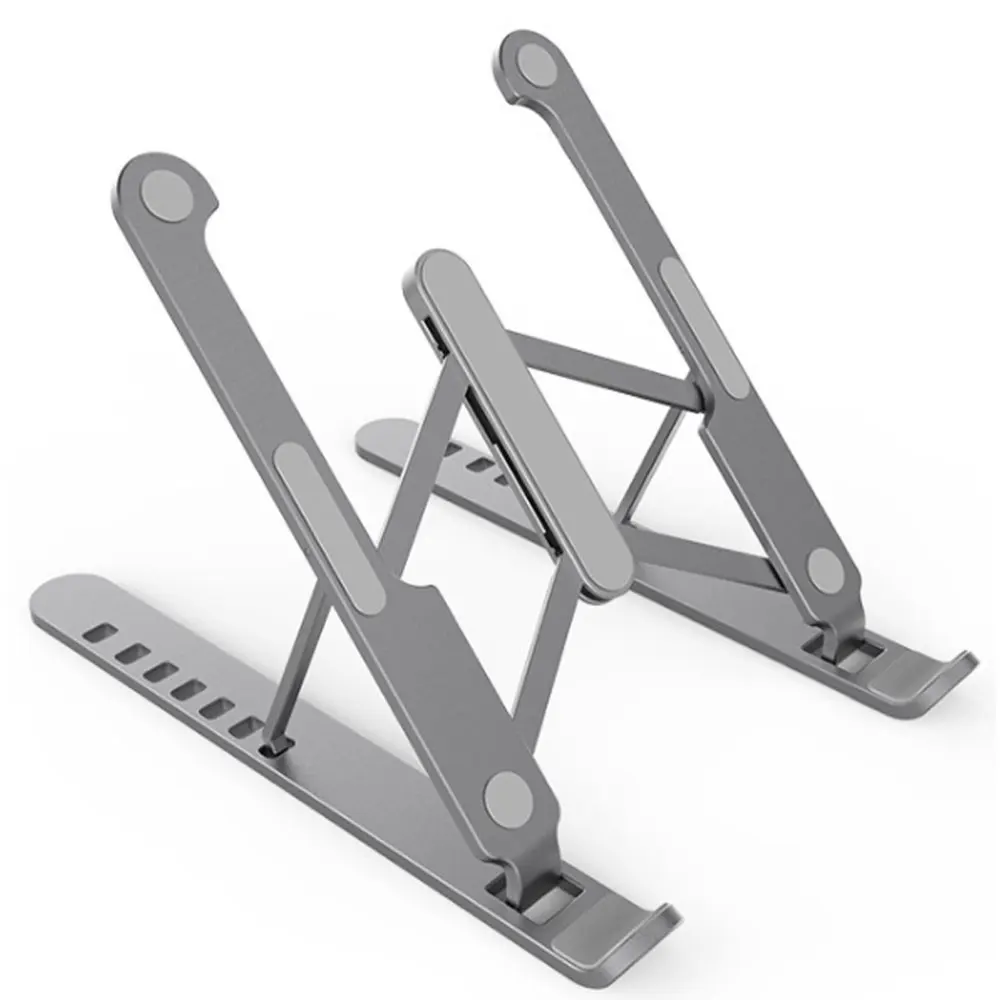 Низкая цена регулируемый портативный АБС-пластик алюминиевый сплав стол ноутбука поддержка держатель подставка для ноутбука Регулируемая подставка
