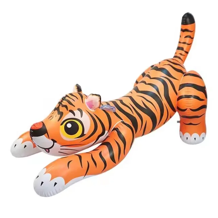 Inflatable Swimming Pool Water Park Float Large Black Whale Shark Inflatable Float Summer Beach Pool Seat