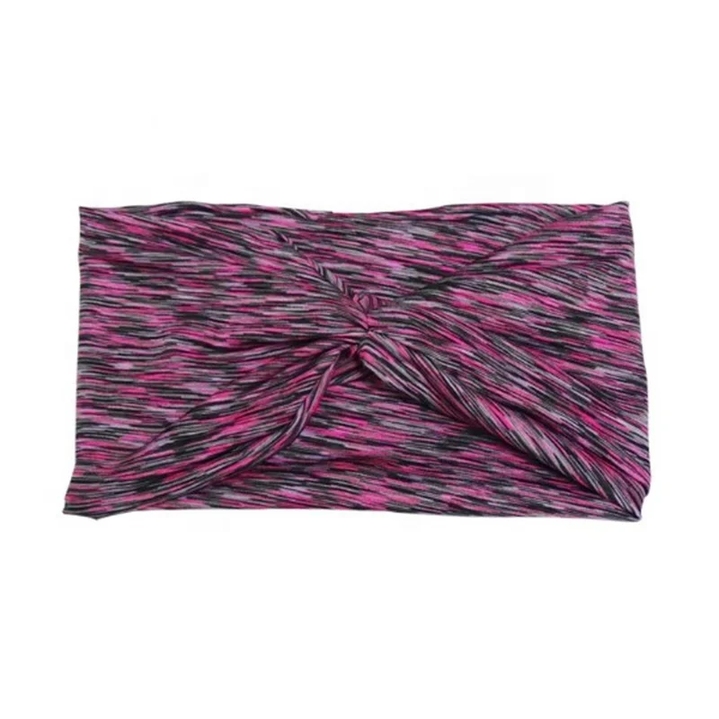 Cheap Factory Wholesale Polyester Strip Headband Scarf Wrap Scarf Head Neck HairBand Headband
