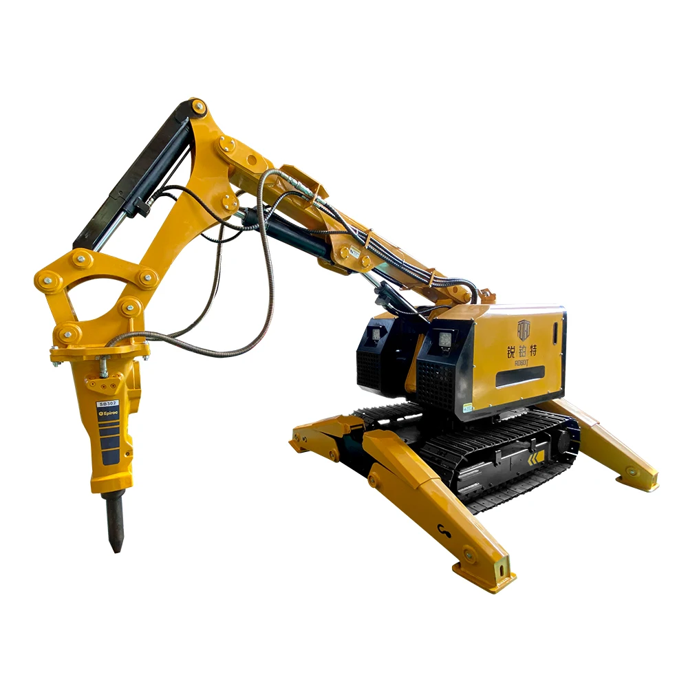 Good Quality New Electric Remote-Controlled Demolition Robot for harsh environments