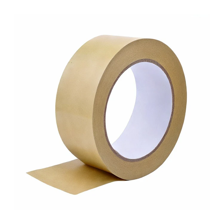 Starch glue High quality Writable Reinforced Packaging Gummed Kraft Paper Tape