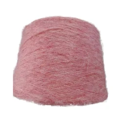 1/5.5nm 45% acrylic 30% nylon 25% bead polyester  yarn solid color acrylic brush yarn mossy yarn