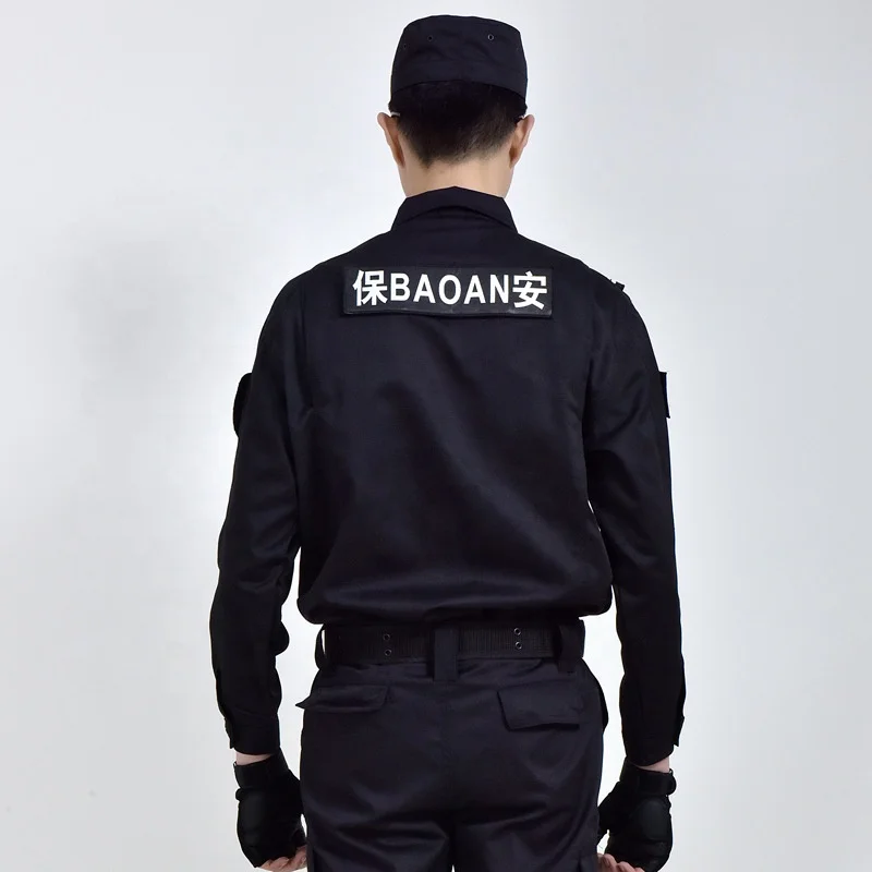 Black Guard Combat Uniform/smuralor Guard 20 Sets Summer,summer S-3XL Short Sleeve Shirts Security Uniform Jacket for Guard