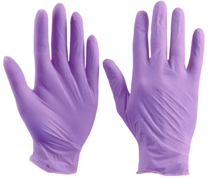 Оптовая продажа высококачественных татуировки использование маникюрный салон чисто черные нитриловые перчатки для салонов красоты powder free чистый 4mil нитриловые перчатки