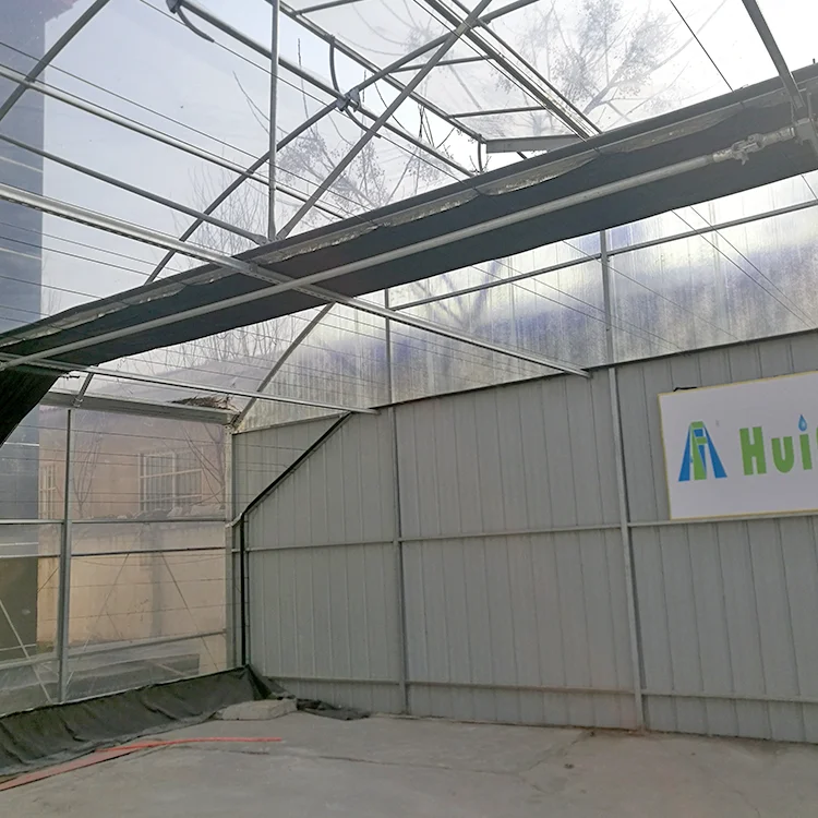 
Commercial Blackout Thermal Curtain Greenhouse Tunnel Used For Sale Mulit span Agricultural Solar Greenhouse 