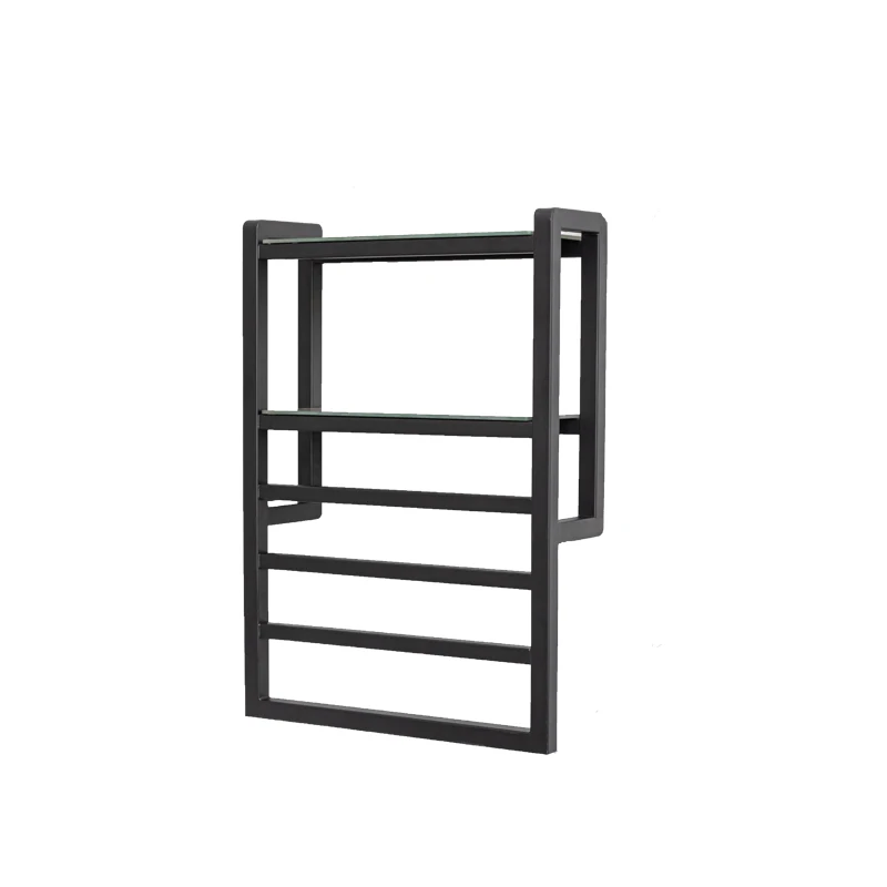 Electric Bathroom Towel Rack with UV Sterilizer Free Punching Heater-Customizable Graphic Design Solution