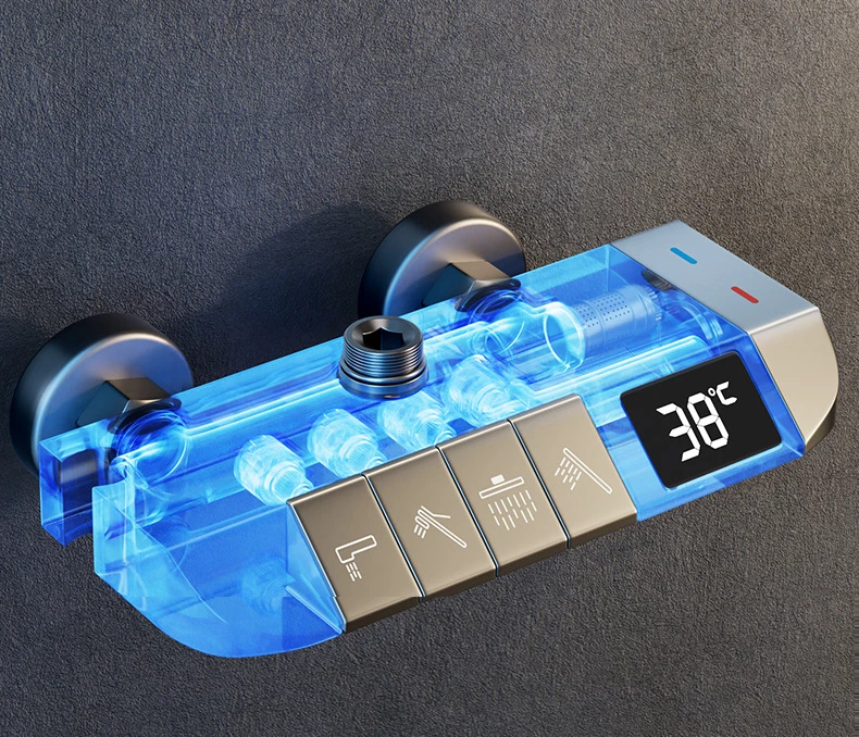 Смеситель для ванной комнаты с 4 клавишами