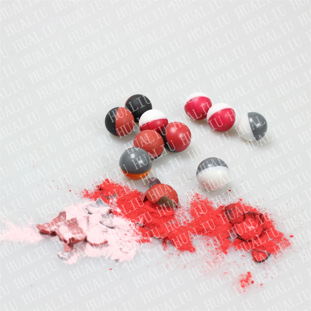 Made in China 0.43 0.5 0.68  Calcium Bentonite Fill-Powder Pellets Colorful Powder Balls