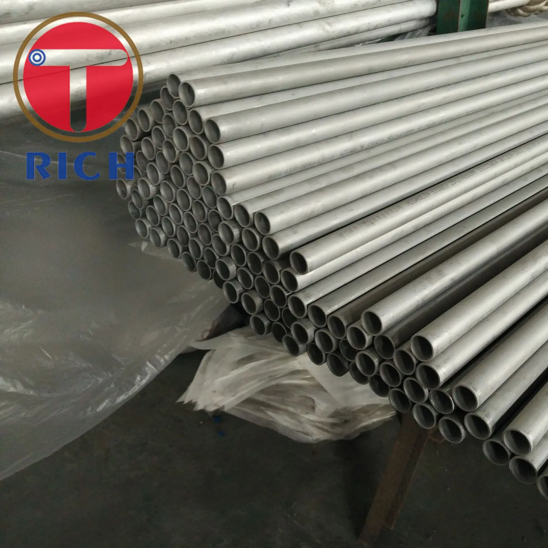Welded Heavily Cold Worked Stainless Tubes Steel Pipes TP304 TP316 SA312