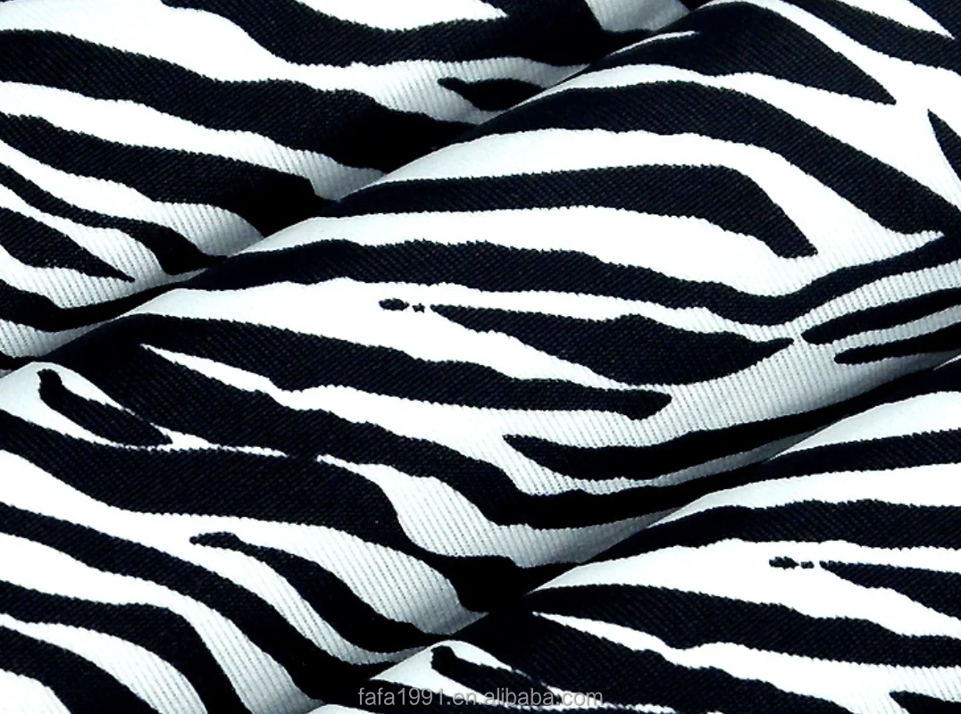 Nylon Spandex Zebra Textured Fabric Unique Swimwear Fabric Industrial Stretch Mesh Spandex Fabric