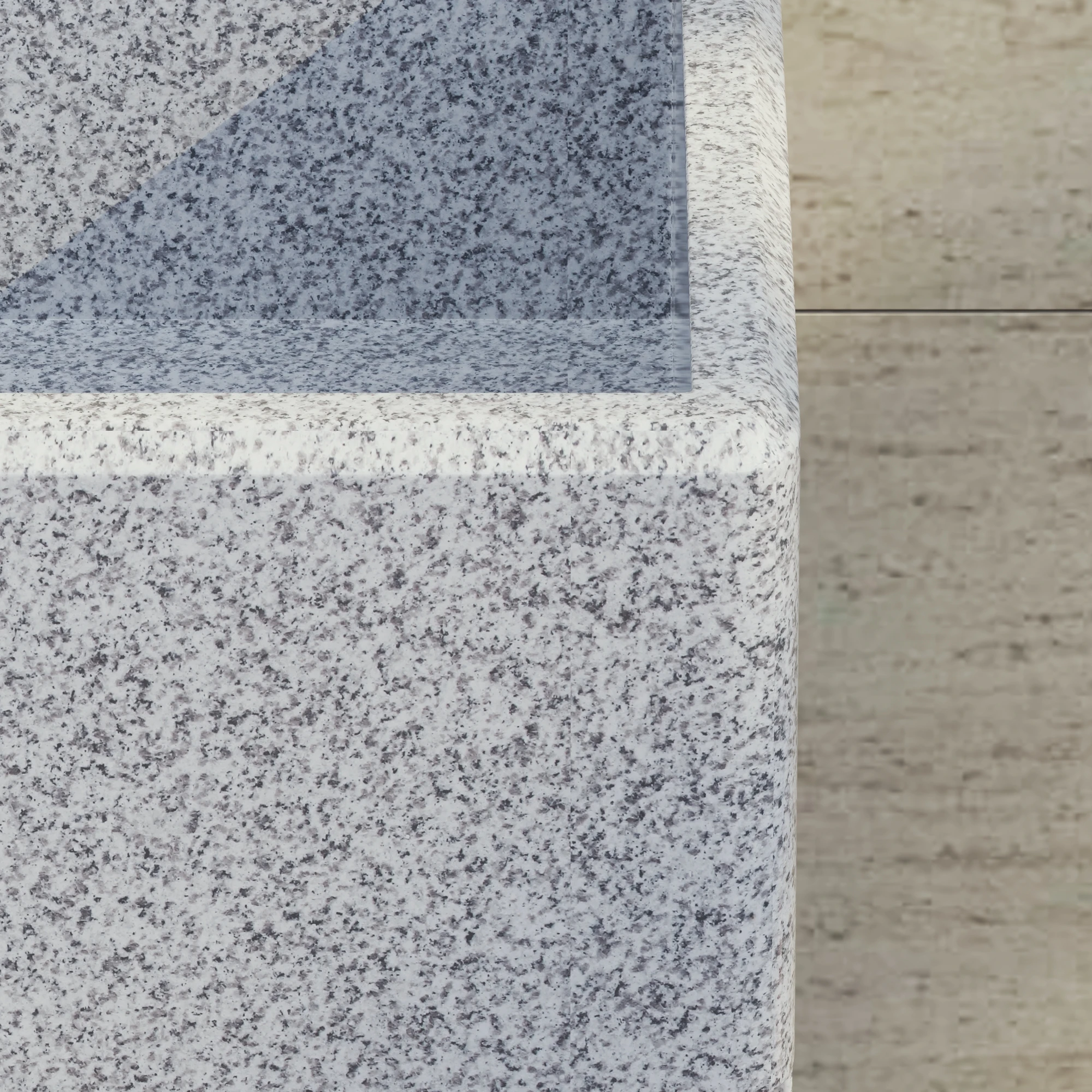 Luxury Modern Marble Outdoor Standing Wash Countertops Hand Sink Basin Laundry Sink With Wash Board for Courtyard