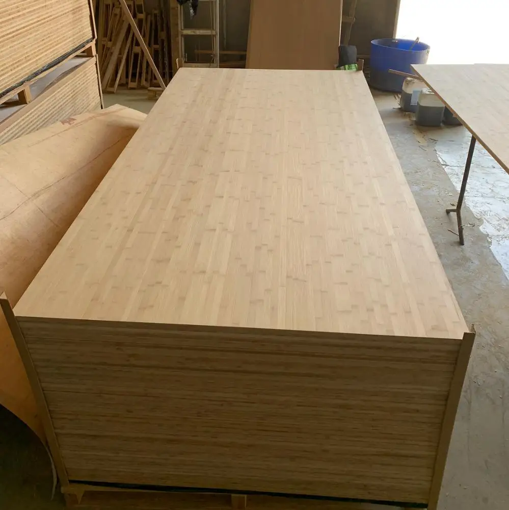 Own factory supply 3 layer cross horizontal bamboo panel