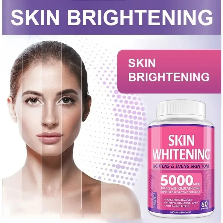 Collagen Skin Whitening Softgel Capsules Supplements Vitamin C Capsule Skin Whitening Glutathione Capsule With Anti-aging