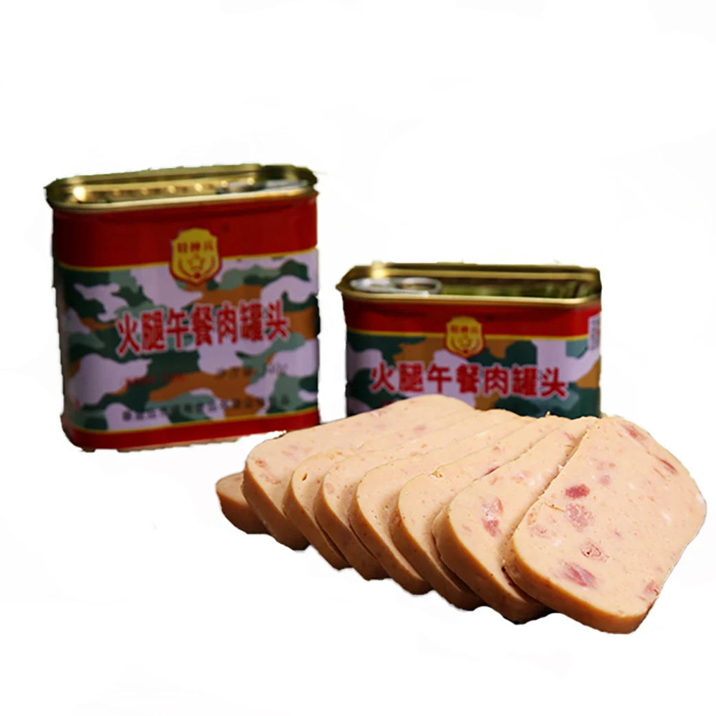Высококачественный вкусный консервированный свиный обед готовое блюдо для мяса свежий