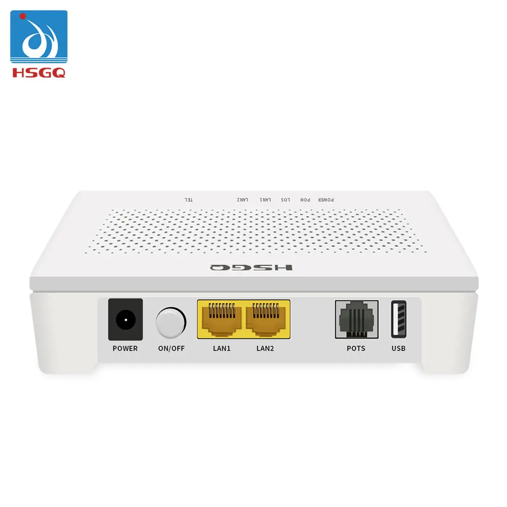 HSGQ-X111 FTTH 1ge 1fe 1 voip pots Абонентский терминал ONU GEPON  XPON совместим с olt
