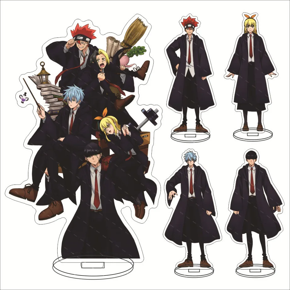 30 Style Anime Standee Anime Mashle Magic and Muscles Acrylic Stand Mashle Magic and Muscles Figure Plate Standing
