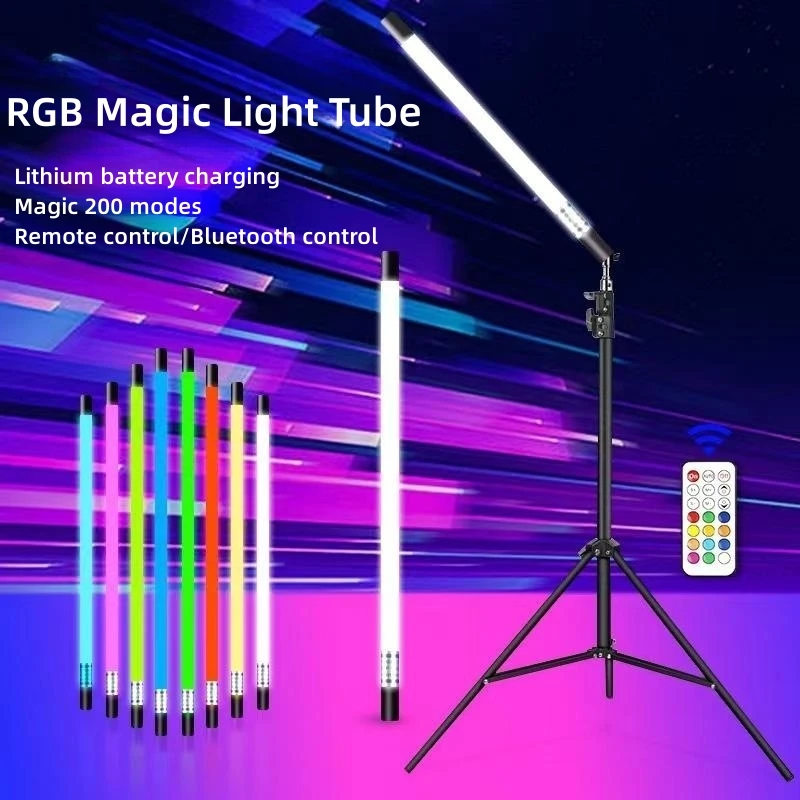 Factory price usb rechargeable dimmable rgb room bedside lamps with remote control and APP wireless lamp