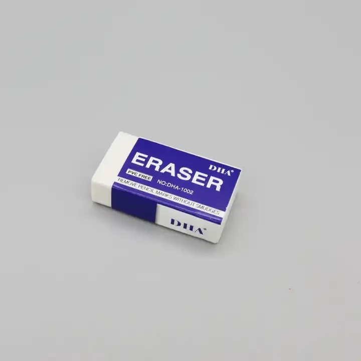 Soft Pencil Rubber Eraser OEM Style Plastic Material Origin Type Shape Rectangle Place Model TPR Promotional Description MOQ