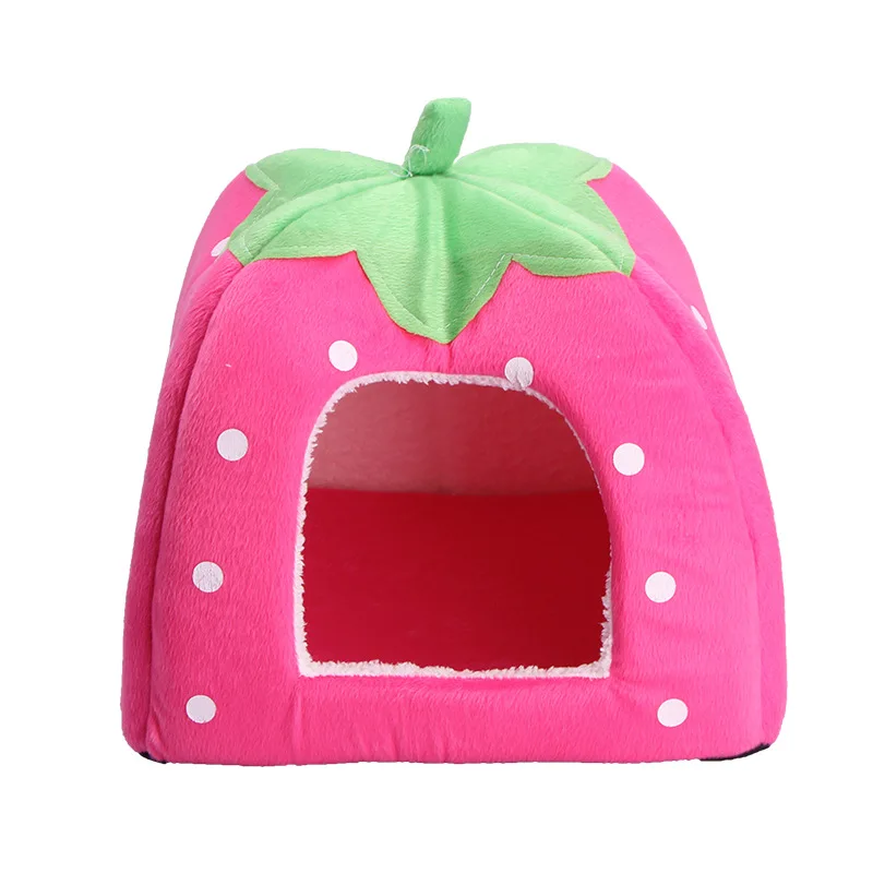 Small Animals Cages Sleeping Bed Hamster Pet Soft Cotton Fleece House For Guinea Pig Cages Pets Product
