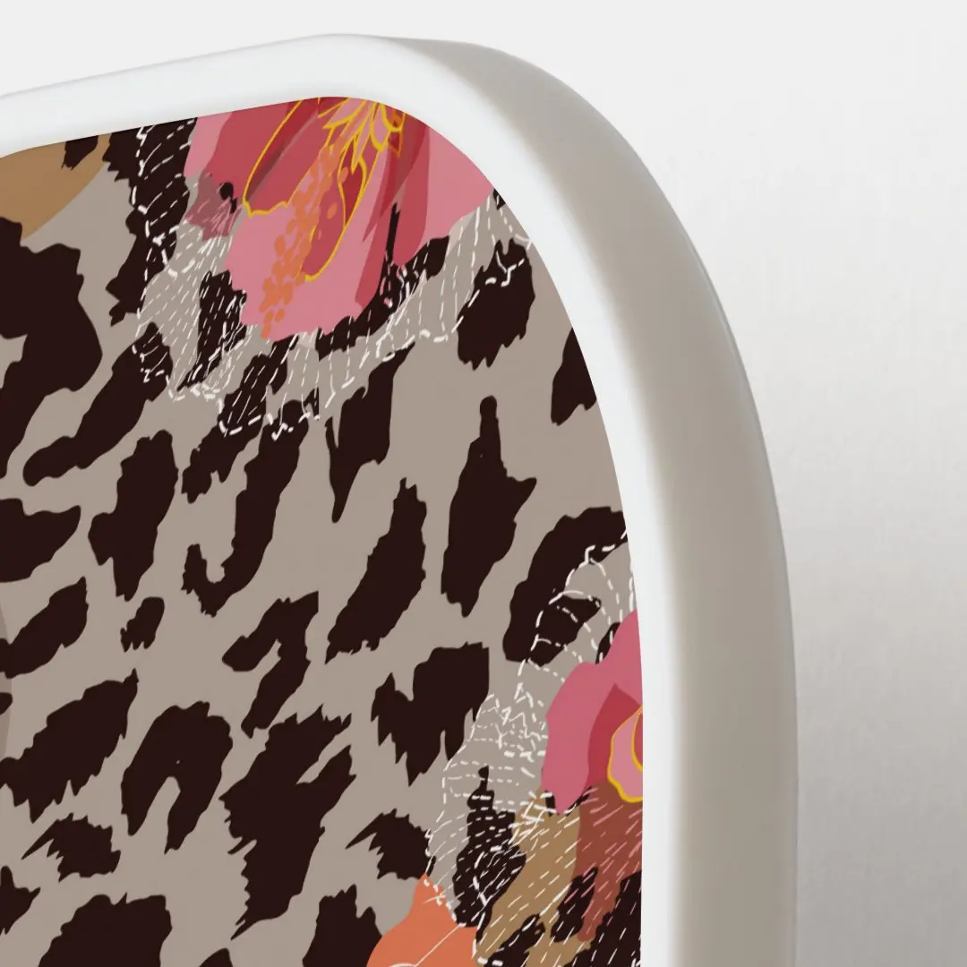 Factory Direcet Sales best Brand pickleball paddles 2023 Club pickleball paddle Liopard print Cute pickleball racket