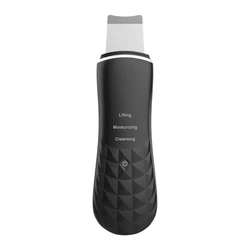 New Ultrasonic Face Skin Scrubber Blackhead Remover Facial Exfoliator Acne Peeling Shovel Machine Pore Vacuum Skin Care Tools