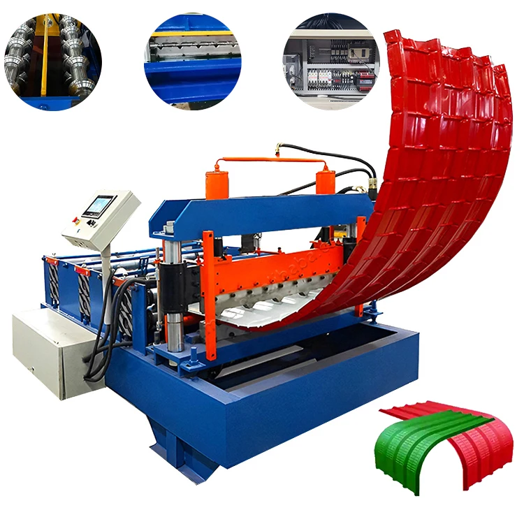 Best Selling High Quality Hydraulic Metal Roof Panel Bending Machine / Crimping Machine / Arching Machine
