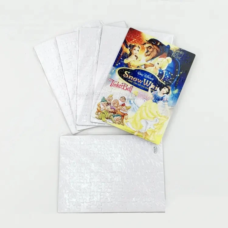 Головоломка 2d для взрослых мультяшная карта Diy Toy Kids Style Paper A5 сублимационная пустая бумага
