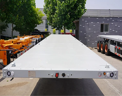 40ft3axle flatbed semi-trailer rc truck detachable flatbed semi-trailer engineering semi trailer flatbed cus special Auto ST TP