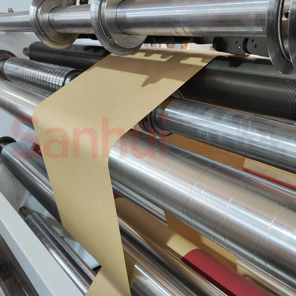 pvc cellophane opp ax tape cutting machine slitting machine