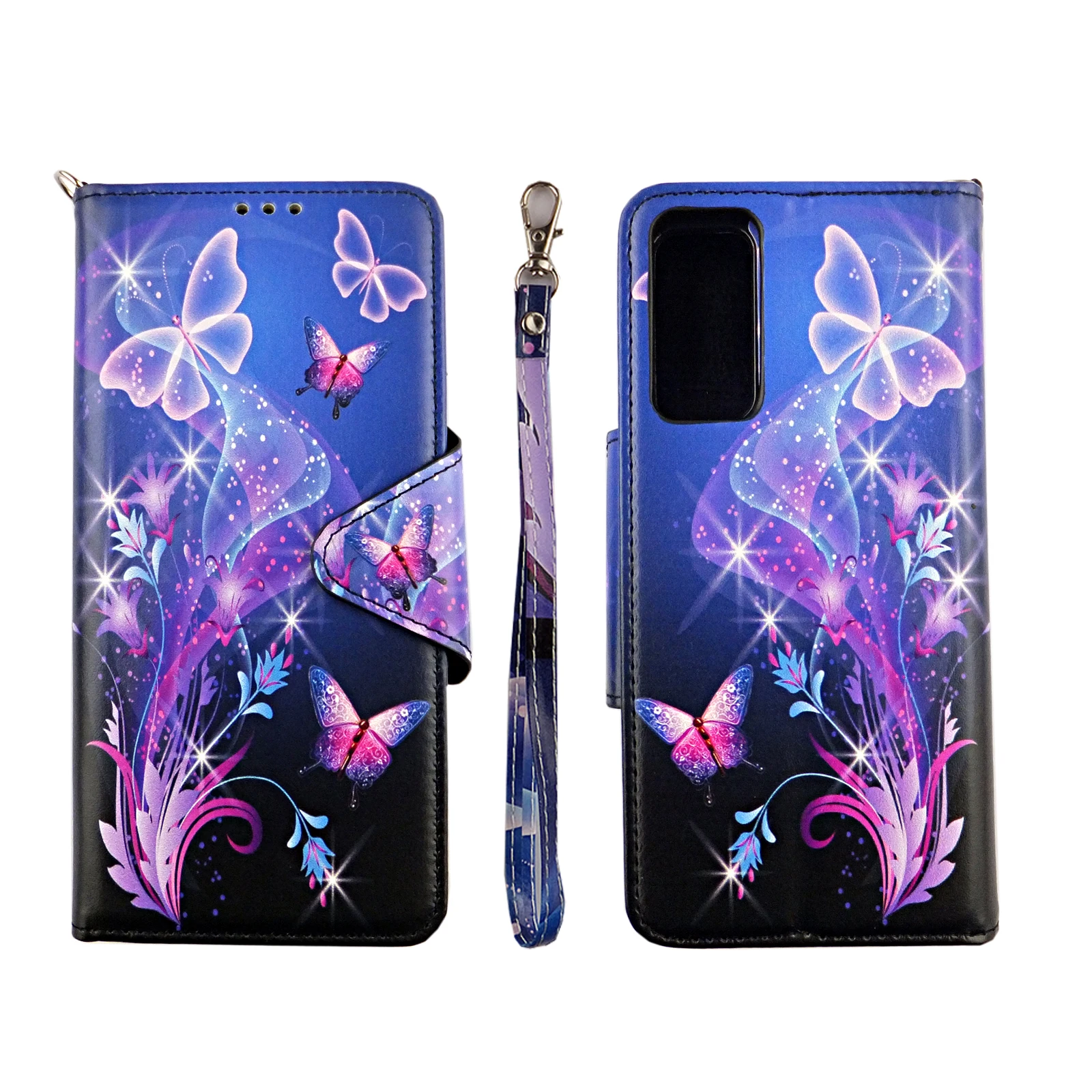 Wholesale Customizable Leather Water Phone Case Detachable Car Bag Flip Mobile Cover For Samsung Galaxy A03 Core A04s A02 A01