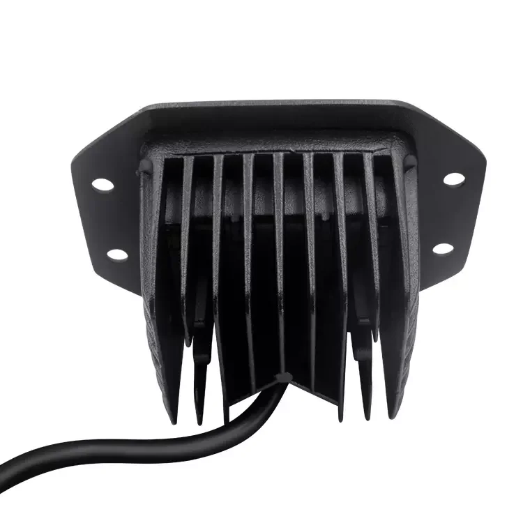 High power 3 inch  square cubes waterproof IP67 18W led flush mount pods led work light for all cars