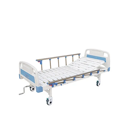 Professional Two Crank Manual Hospital Medical Home Nursing Care Bed