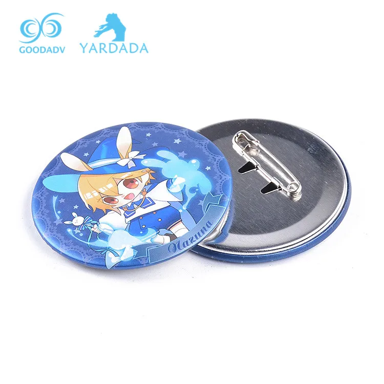2022 promotion gifts wholesale cheap round full color printing button badge wholesale