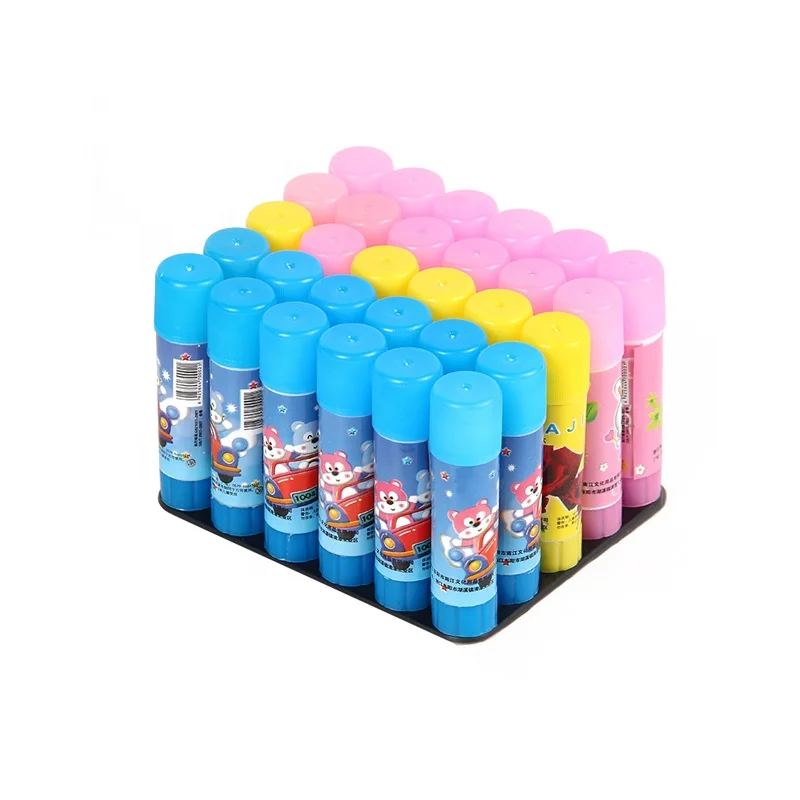 
wholesale custom non toxic paper adhesive school glue Office pva glue stick tube 8/15/21/36g 