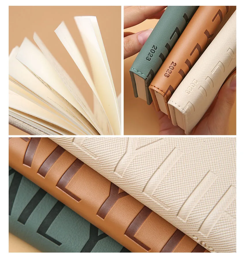 Wholesale A6 kawaii magnetic closure cute pocket planner notebook with lock and pen