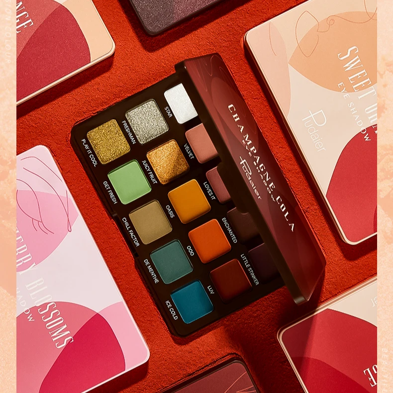 Pudaier PROFESSIONAL MAKEUP Ultimate Shadow Palette  Eyeshadow custom eyeshadow palette private label