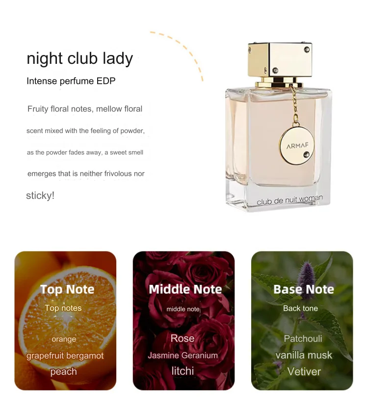 Original Brand Luxury Men Colognes Scent Club De Nuit BOSS Gift Perfume Fragrance Last Long 105ML HUGO Aftershave Suave Barber
