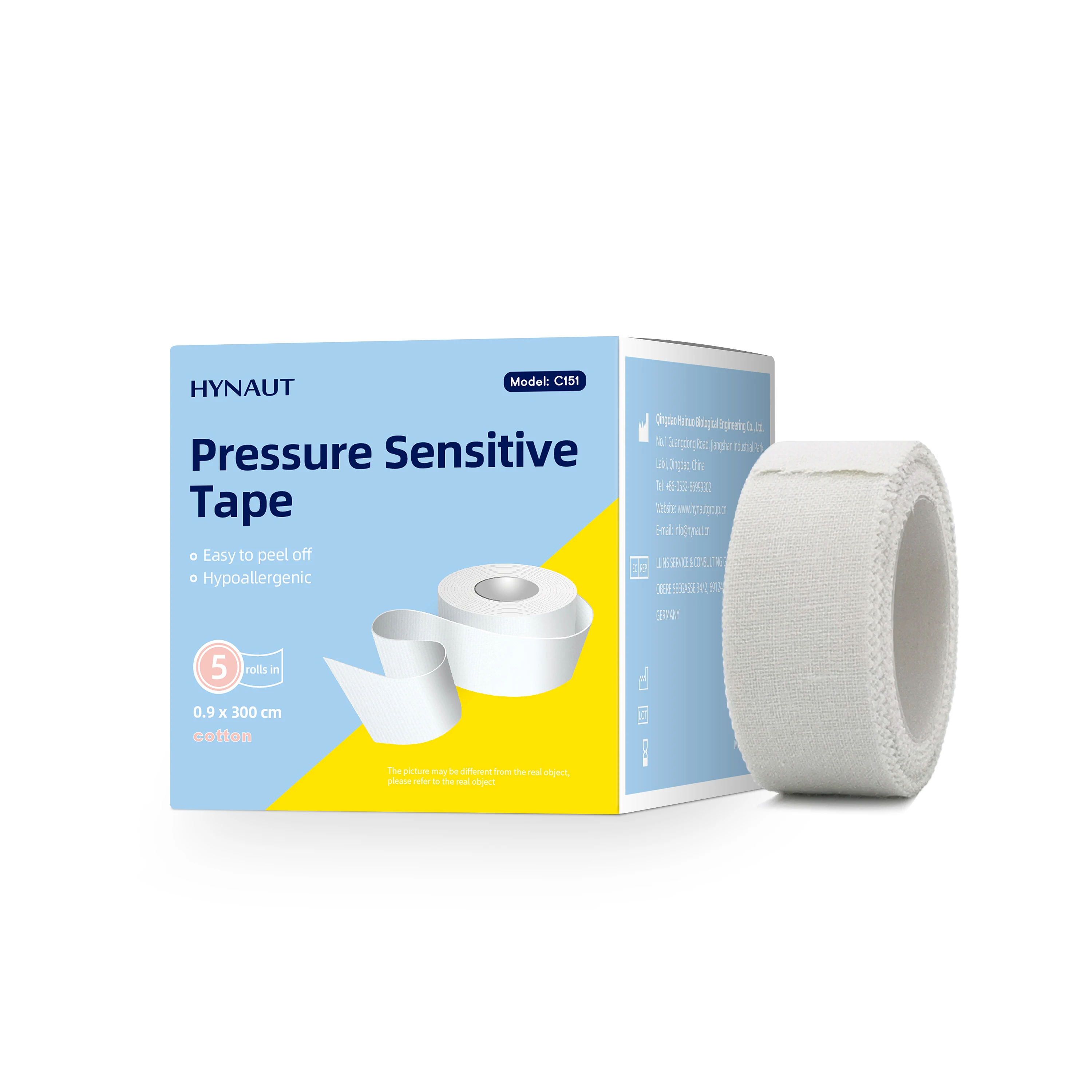 2023 White colored adhesive zinc oxide tape for medical use adhesive acrylic glue medical adhesive tape