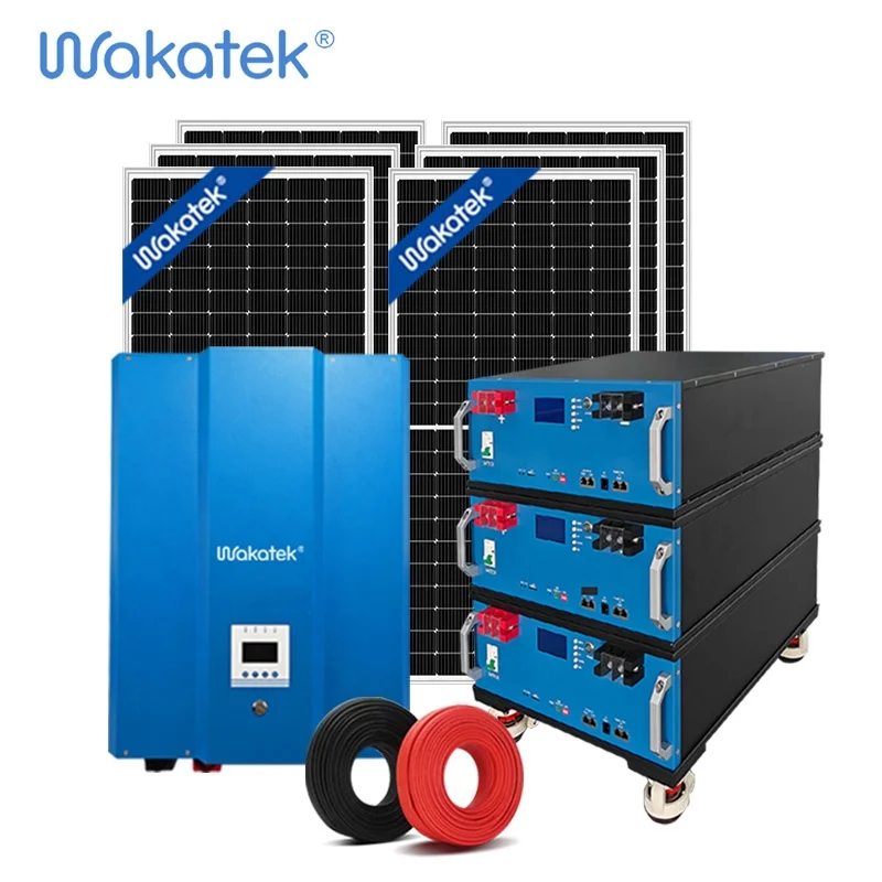 WAKATEK 420 Вт/42 В моно-Кремниевая солнечная панель 60А mppt контроллер домашней солнечной энергии 45 кВтч