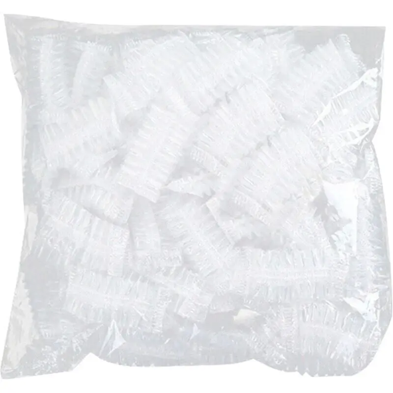 Factory wholesale Disposable PE Plastic Ear Cover For Spa / Shower cap / Hair Salon