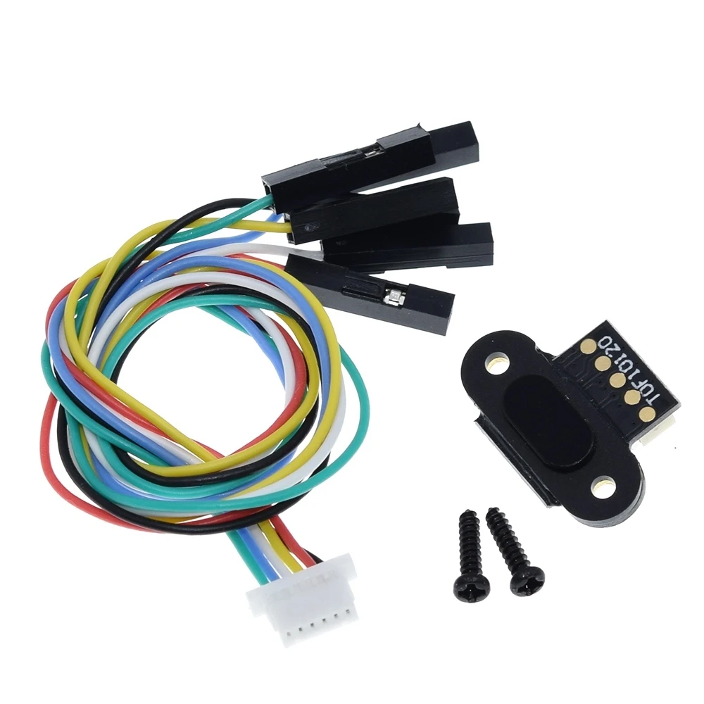 Интерфейс модуля датчика лазерного диапазона UART I2C IIC выход 3-5 в для a с кабелем TOF10120 10-180 см датчик расстояния RS232