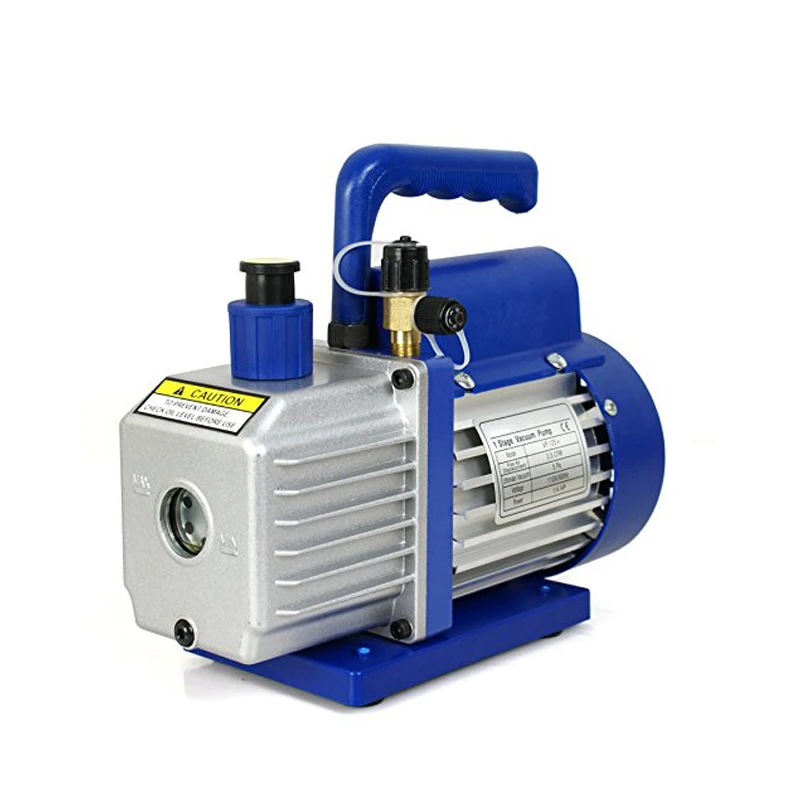 1/2hp 4.5CFM 5CFM Double Stage AC Rotary Vane Refrigeration Vacuum Pump 110v/220v