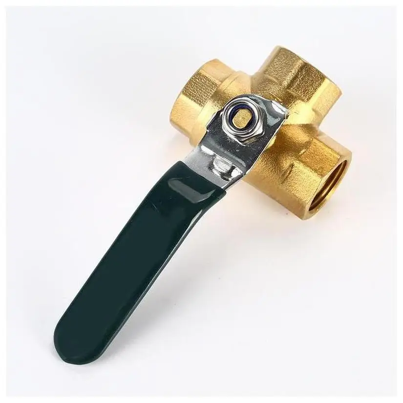 Brass Valves Ball Pipe Fittings 3way raccordo in ottone Safety Forged Steel Rotary Motorized Gate Lpg Gas Filling Valve