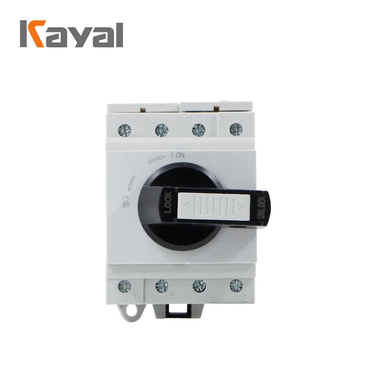 
KAYAL ip67 electrical automatic isolator rotary switch 