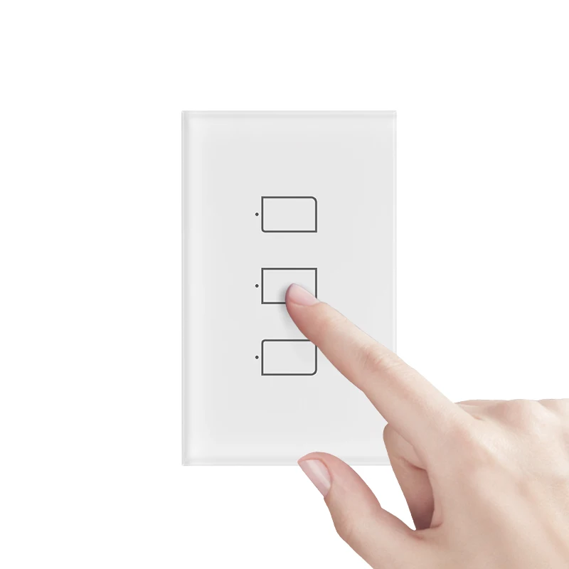 
Smart Life WIFI BroadLink TC2S 3 way Smart Touch Switch Remote Switch 