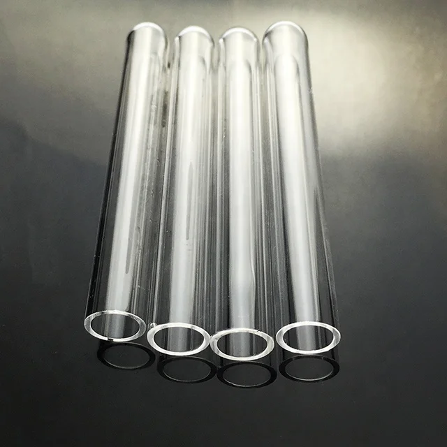 Factory Customized Quartz Glass Tube High Borosilicate Glass Tube Transparent Heat Resistant Glass Tube