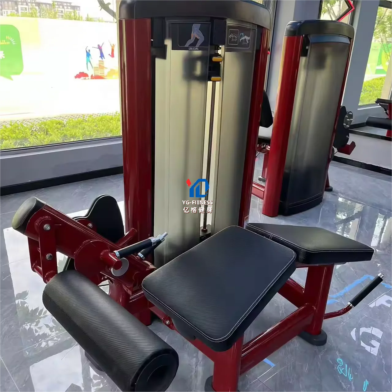 YG FITNESS YG-7019 advanced design prone leg curl prone leg curl machine leg curl machine for gym club