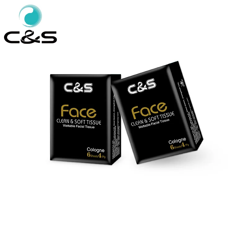 Mini Pocket Tissue Packs Handkerchief Paper Soft Pack Pocket Tissue Facial Tissue