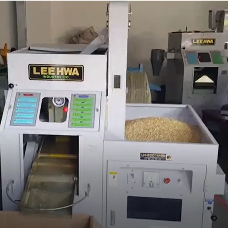 LH-5001M Gold rice hulling machine, 265kg/h rice cleaning destoner, impeller type air cooling rice mill machinery for sale